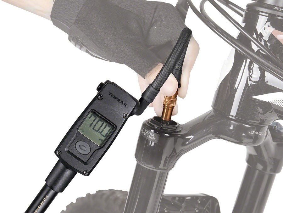 Topeak Pocket Shock Digital Shock Pump - 300psi 23090₽