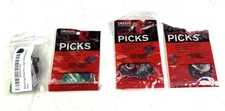 Lot Of 4 DAddario Celluloid Guitar Picks Assorted Packs