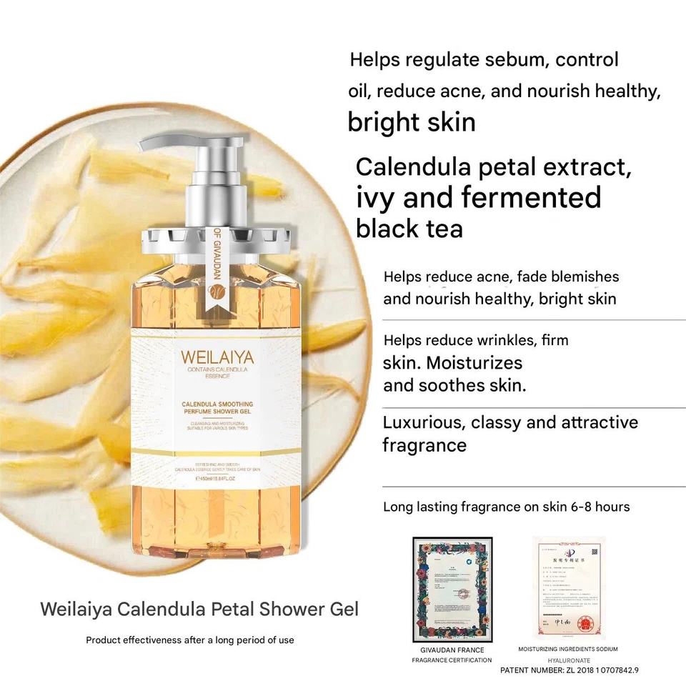 3X Gel de Ducha Blanqueador WEILAIYA + EXFOLIANTE CORPORAL WEILAIYA GRATIS + ENVÍO PRIORITARIO GRATUITO - Imagen 4 de 4