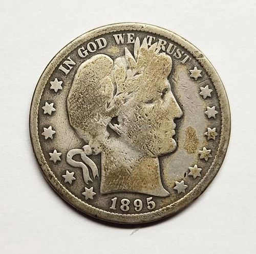 1895-O Barber Half Dollar – VG
