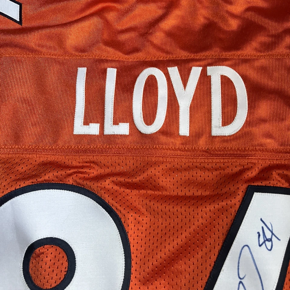 Brandon Lloyd #84 Denver Broncos Autograph Orange Jersey ( Not Authorized) - Image 3 of 4