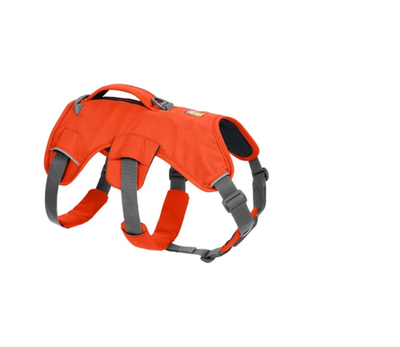 Ruffwear Web Master™ Dog Harness with Handle Blaze Orange XS | eBay