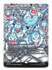 Mechanized Production (Borderless) - [Marvel Eternal-Legal] MAR Magic MTG 💧💧Ta
