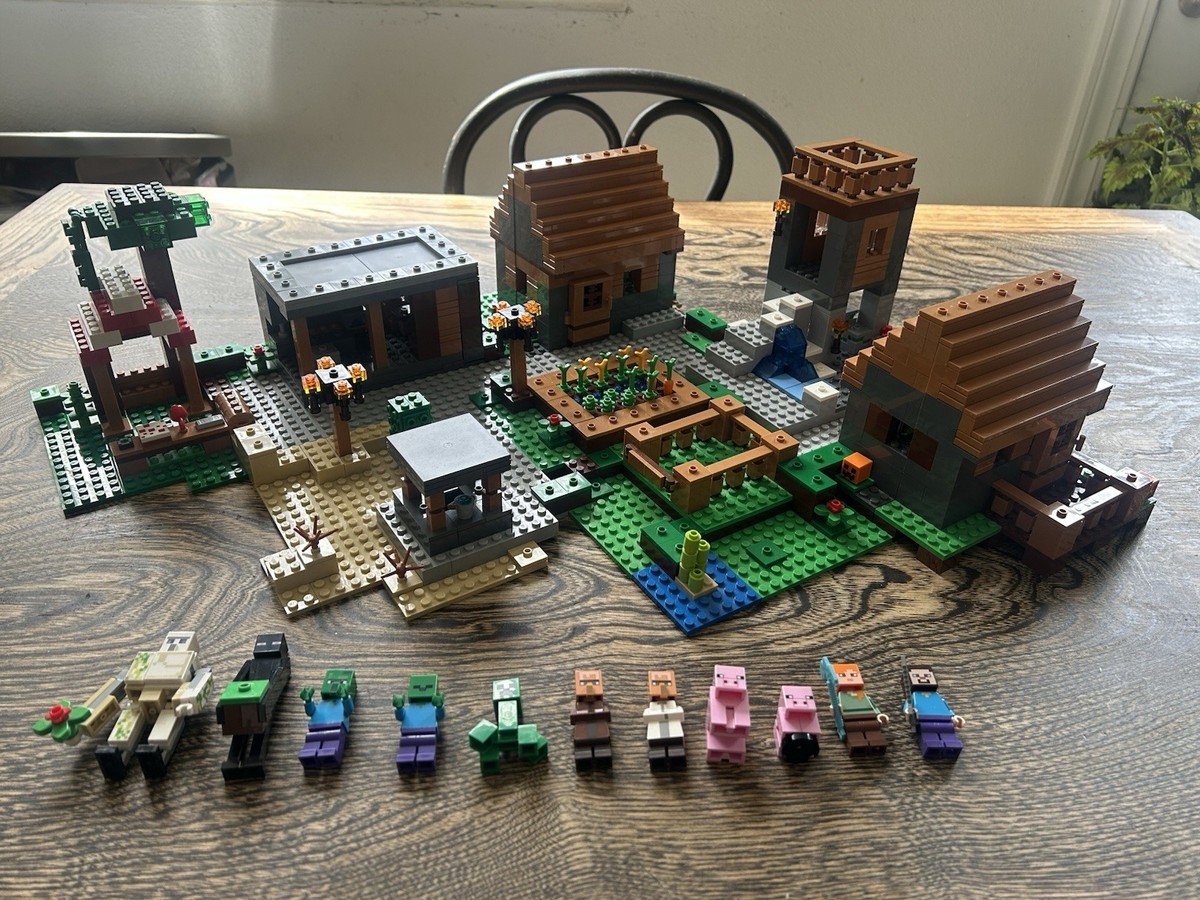 LEGO Minecraft The Village 21128 Complete Set with Minifigures | eBay
