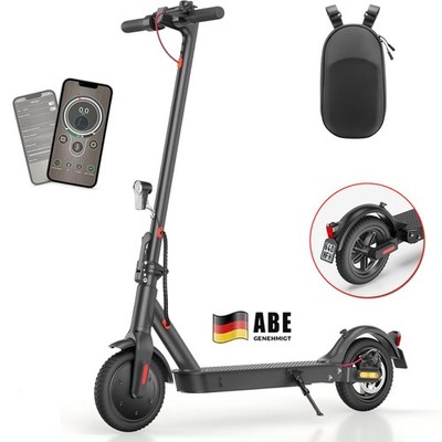 E-Scooter mit ABE Straßenzulassung Klappbar Elektroroller Elektro Roller +Tasche
