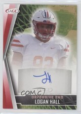 2022 SAGE High Series Auto Red Logan Hall #A-LH Auto 2b2