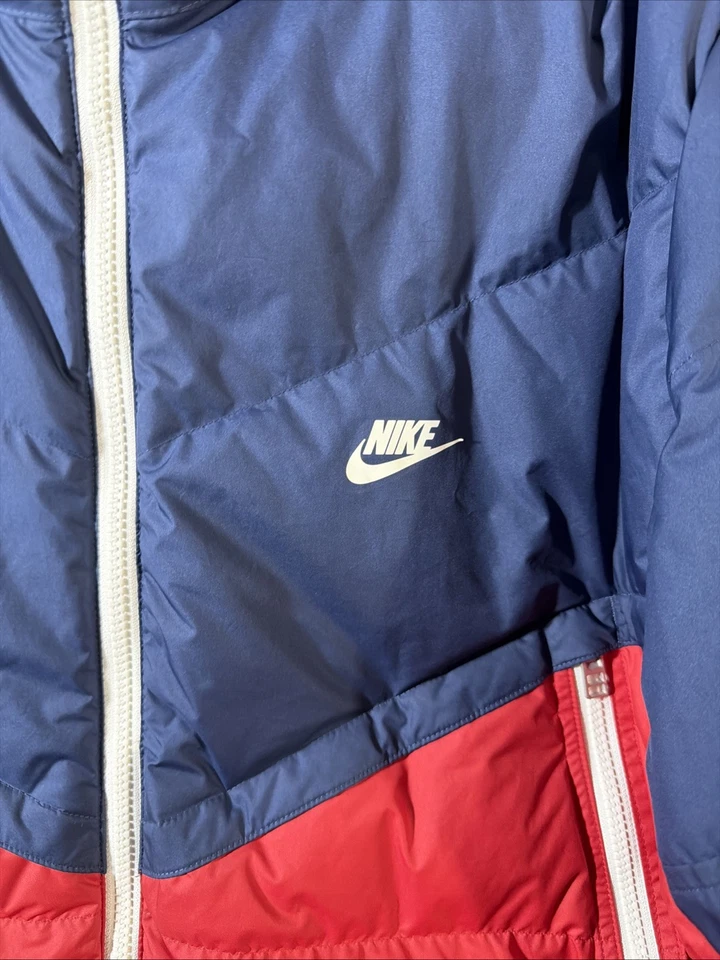 Nike Storm-FIT Windrunner Down Fill Puffer Red Jacket Men's Size XL DD6795-410 - Image 3 of 4