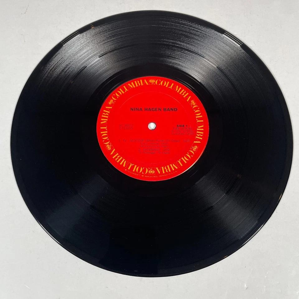 Nina Hagen Band 10" Vinyl LP 1980 NM Foto 3 de 4