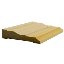 EWCA12 Colonial Casing 3-1/2" wide x 3/4" Trim. Unfinished Moulding