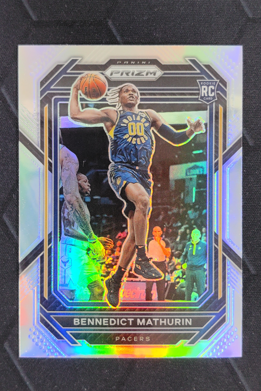 2022-23 Panini Prizm Bennedict Mathurin Silver RC Rookie #254 Pacers