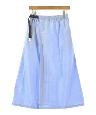 DANTON Long/Maxi Length Skirts BluexWhite(Stripe Pattern) 2200614467154