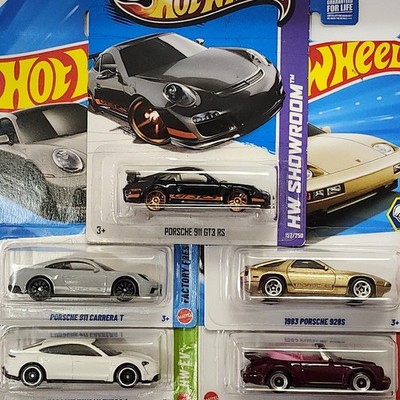 Hot Wheels Porsche Lot 2013 HW Showroom GT3 RS 911 Carrera T 928S