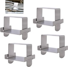 4 Pcs 2.5” Wide Stainless Steel Leaf Spring Clamp Kit | Vehicle Stabilizing