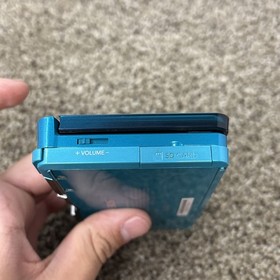 Nintendo 3DS Handheld System Aqua Blue With Charger Tested Working