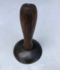 Antique Hog Scraper Pig Hide Hair Remover