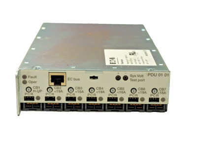 Ericsson BMG 980 336/2 PDU 0101 EATON EF-108661-03 48V 125A Powerware