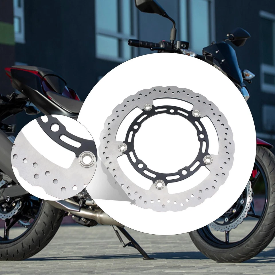 Rotor de disco de freno delantero reemplazo directo para Kawasaki Z 400 2018-2020 Foto 4 de 4