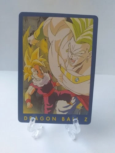 Carte Dragon Ball Z, Panini, française, série 1. N°107 : Son Gohan vs Broly, BE.