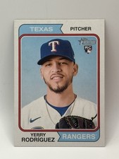 2023 Topps Heritage - Yerry Rodriguez #320 (RC)