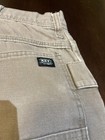 Key Apparel Mens 40x32 Light Brown Duck Canvas Carpenter Work Pants — photo 6