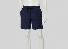 Hugo Boss Men's Blue Fully Lined Logo Embriodered Swim Shorts Size XL