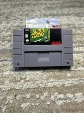 Super Tennis SNES Nintendo Game, Cartridge Only