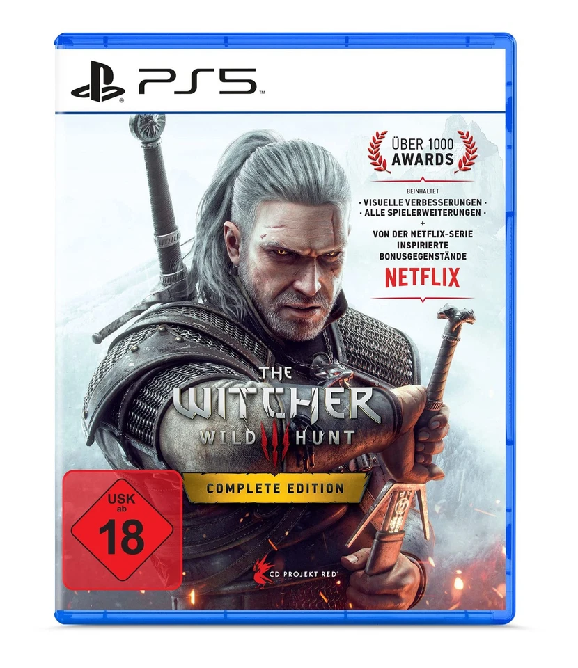 PS5 - The Witcher: Wild Hunt #Complete Edition DE mit OVP NEUWERTIG - Bild 1 von 1