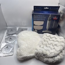 (3) Bissell PowerFresh with Fragrance Discs 5938 Steam Mop Pad 3 Complete Kits