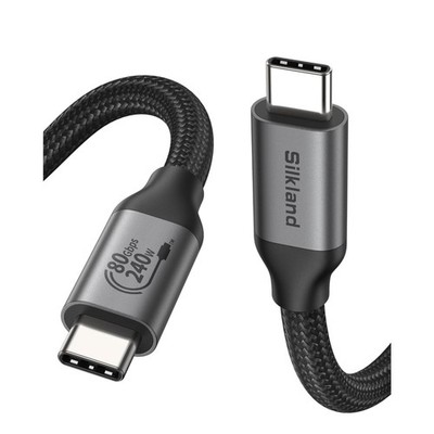 USB 4 Thunderbolt 5 Cable 3.3FT - USB-IF Certified, 120Gbps for 16K/8K Displays