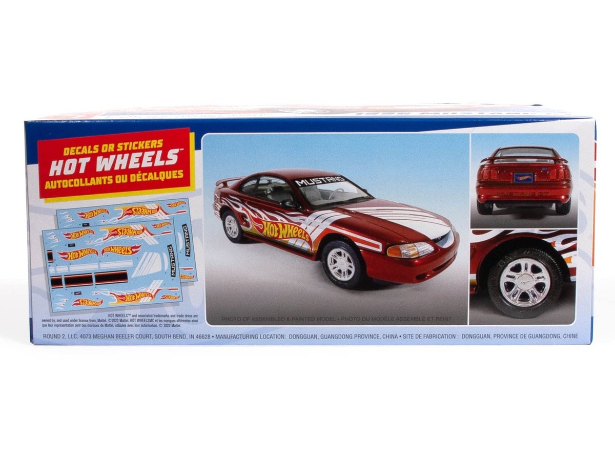 1/25 ホットウィール 1996 フォード マスタング GT プラモデル AMT 1/25 Hot Wheels 1996 Ford Mustang GT Snap Kit Plastic