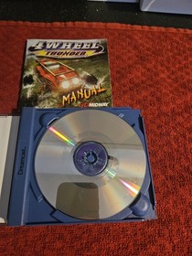 Sega Dreamcast 4-Wheel Thunder Racing Game PAL Region Complete with Manual