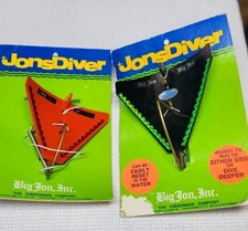 Two Big Jon Jonsdiver Diver Directional Trolling Sinkers New Old Stock