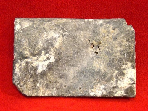 DUG CONFEDERATE ENLISTED MAN'S PEWTER BELT BUCKLE-ALEXANDRIA TN-RARE