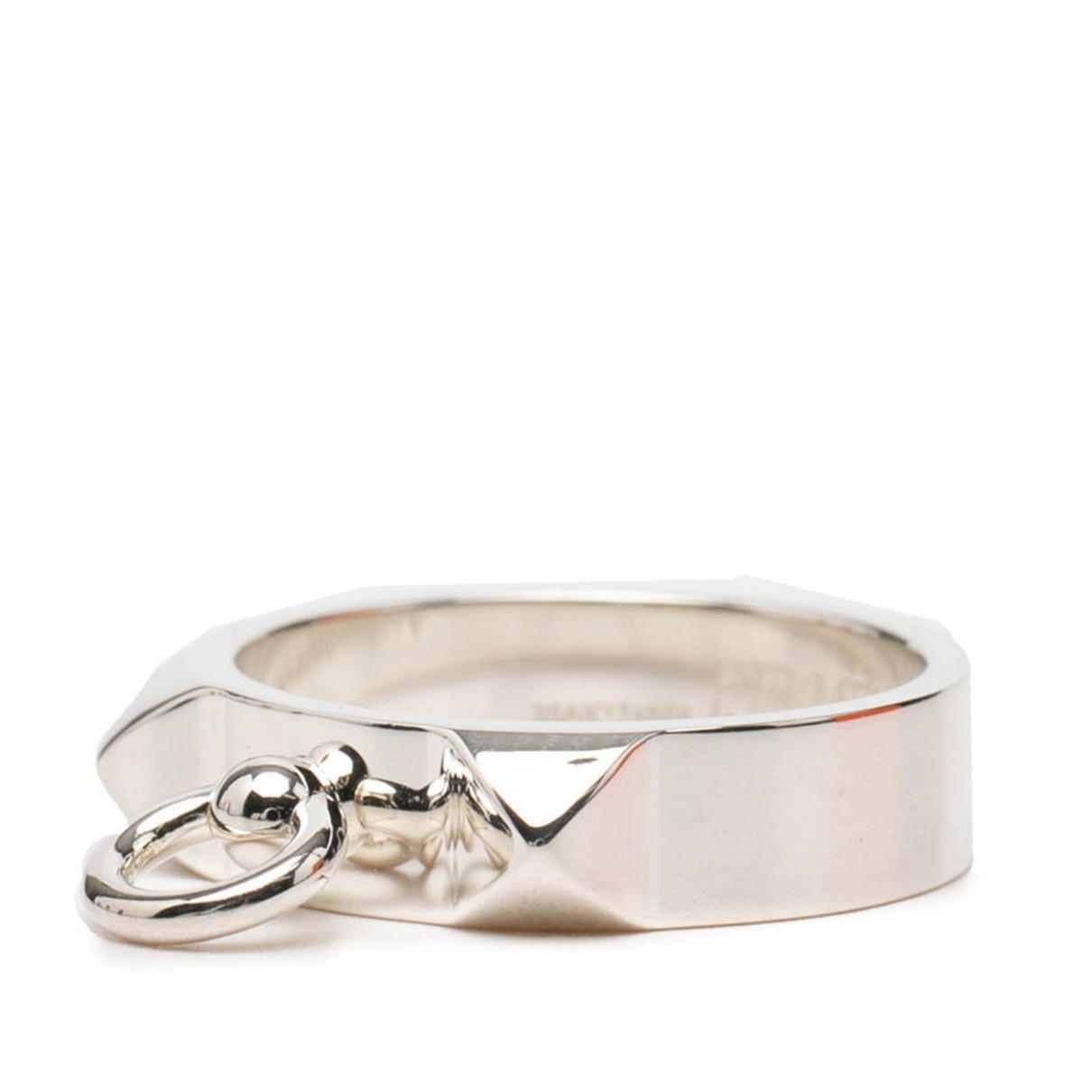 Hermès Collier de Chien PM Ring #54 SV925 Silver Women's HERMES