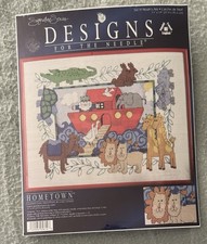 NOAH'S ARK COUNTED CROSS STITCH 5614 SIGNATURE SERIES DESIGNS  11" X 14"  MIP