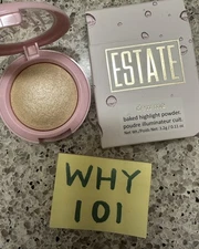 ESTATE Dew Me Baked Highlight Powder in LIT .11oz/3.2g FULL SZ SEALED BOX $15