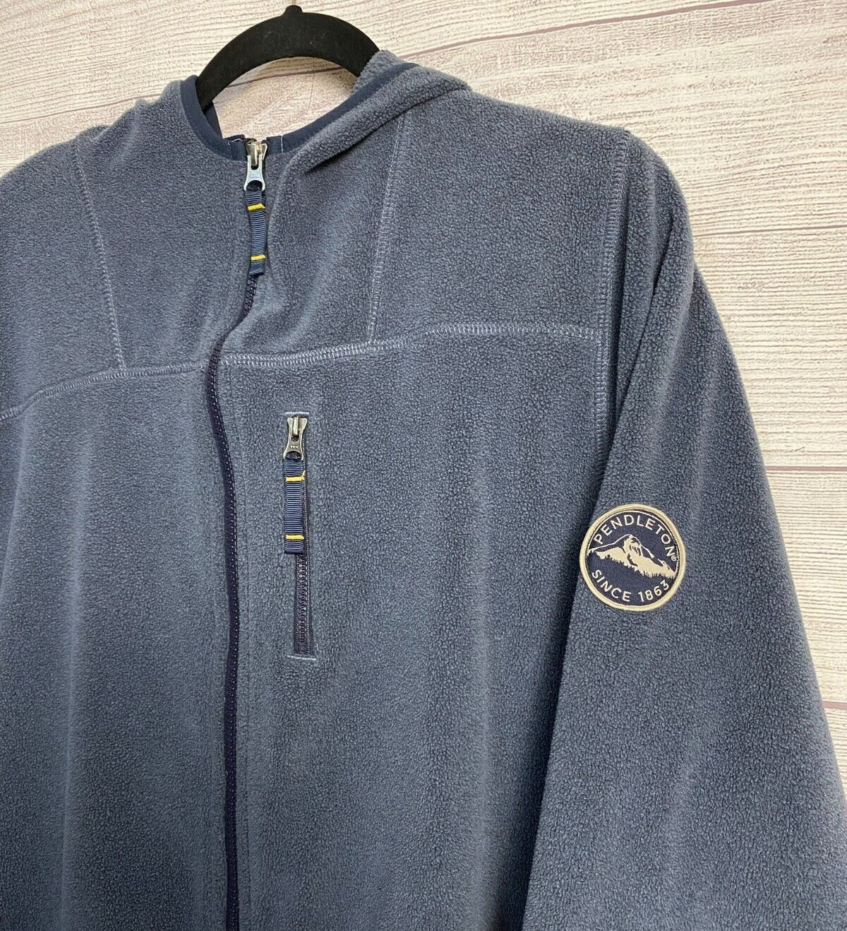 Pendleton Men's Size Medium Full Zip Long-Sleeve … - image 3