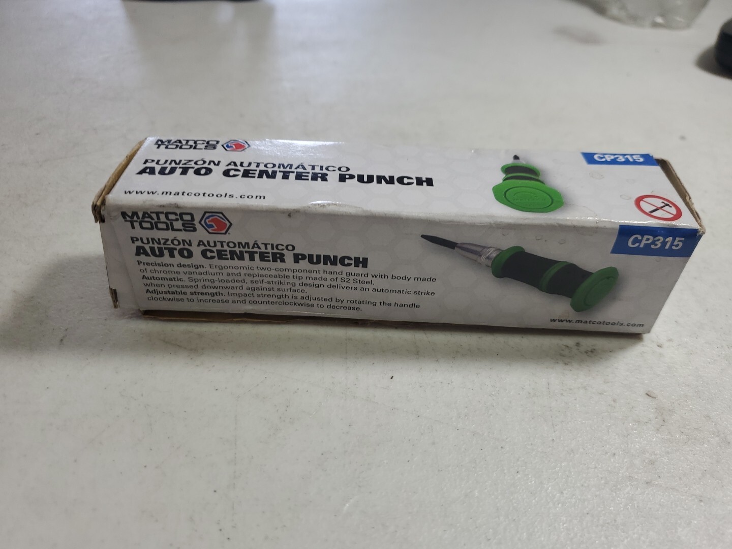 Matco Tools Auto Center Punch C.p.3.1.5 eBay