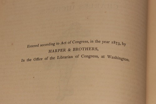 The Works Of Charles Dickens Household Edition PICKWICK PAPERS 1873 - Picture 12 of 14