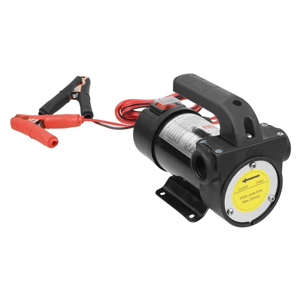 12V 260W Portable Diesel Electric Fuel Transfer Pump Oil Dispenser Self Priming - Picture 9 of 12