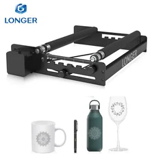 LONGER Laser Rotary Roller 6-200mm Adjustable For Laser Engraver Engraving K7Z1