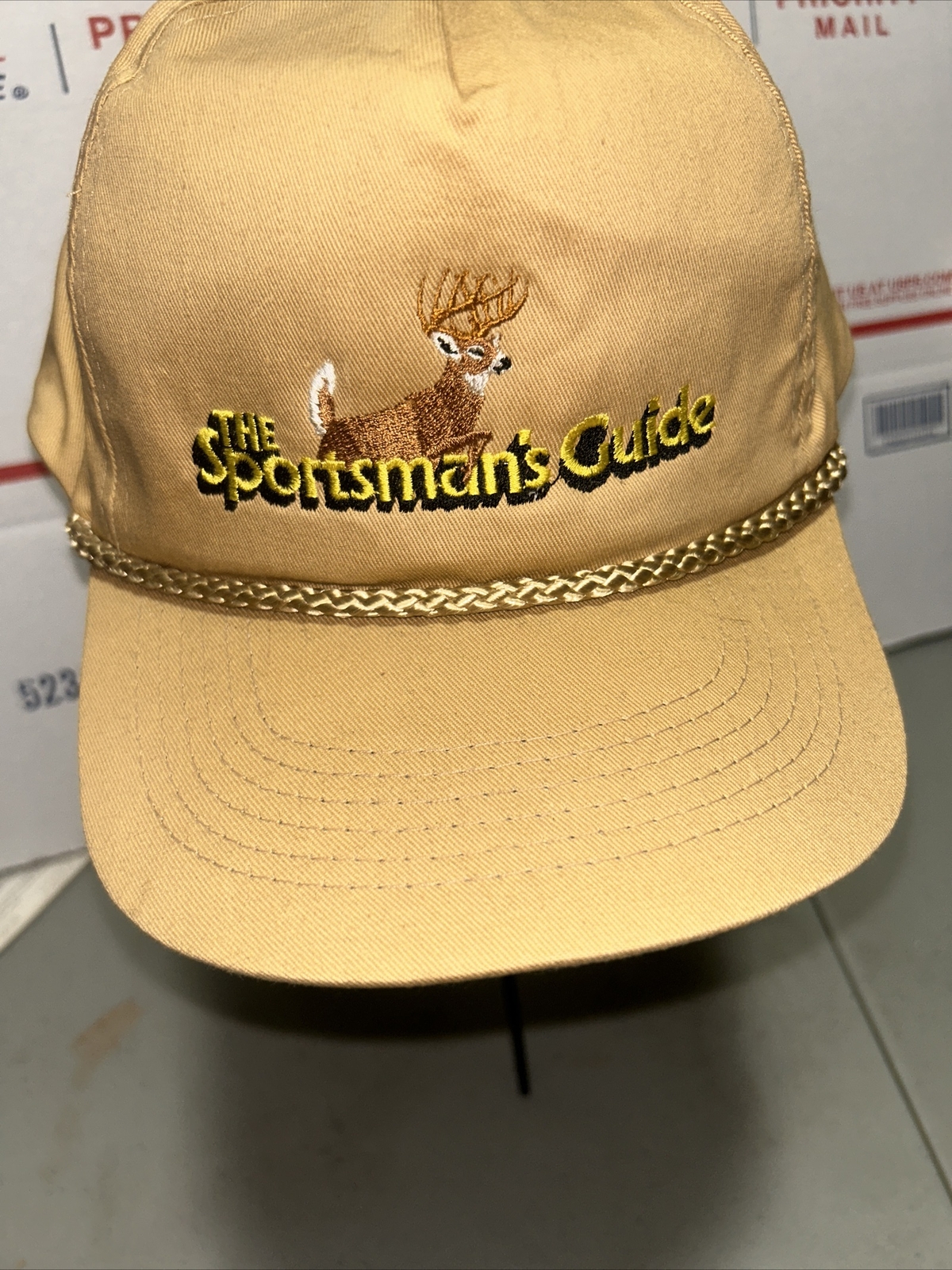The Sportsmans Guide Hat Cap Hunting Whitetail Deer Buck Antlers