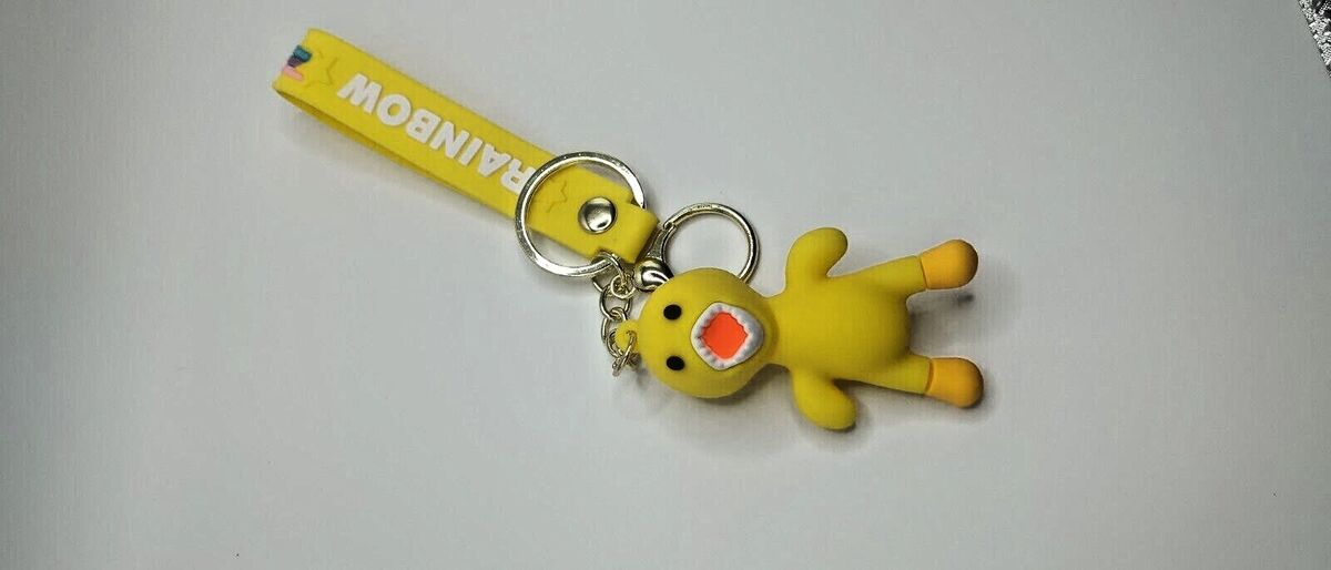 RAINBOW FRIENDS ORANGE KEYCHAIN KEY CHAINS