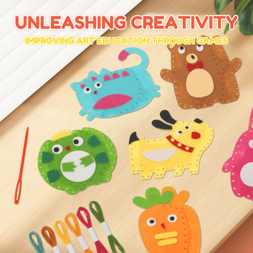 Sewing Kit for Kids Cute Animal Sewing Craft Set Fun and Educational DIY guvHe
