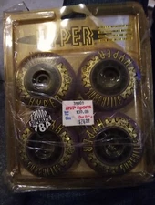HYPER WHEELS Superlite ROAD Skate Wheels - 72mm 78A Unused NOS 1993 Sealed 