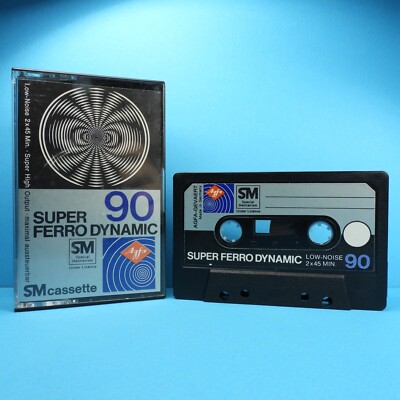   1x AGFA Super Ferro Dynamic 90 * Type 1 * Cassette Kassette кассета * 1975