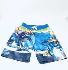 Skylanders Boys Swim Trunks Shorts Pool Swimwear Size 5 w/ Mesh Lining