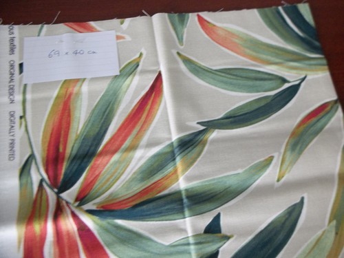 Bundle/Job Lot 21 x Floral/Leaf Fabric Remnants - Prestigious Textiles - Picture 11 of 23