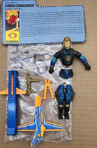 Gi Joe Cobra Arah Figure Cobra Commander 1991