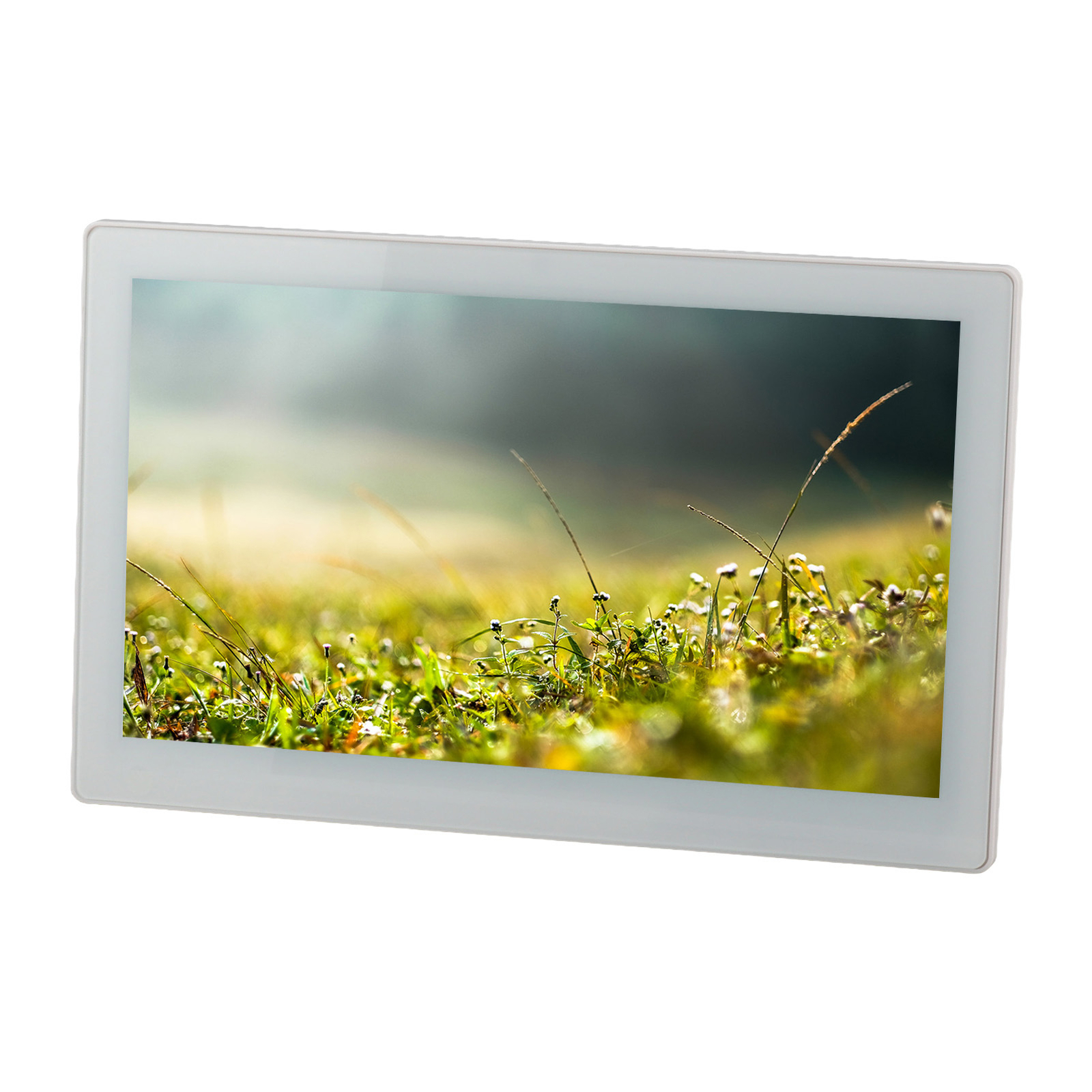 15.2 Inch Digital Photo Frame IPS Screen 2.4GHz WiFi 100‑240V Smart